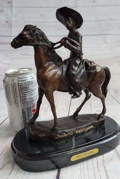 Rogers Bronze Statue