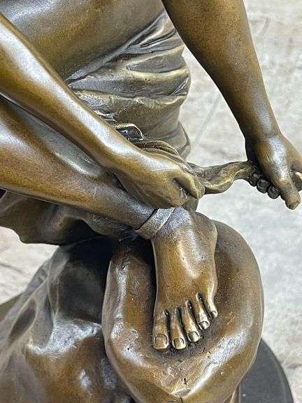 Mercury Classic Roman Myth Bronze Sculpture