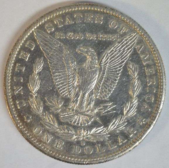 Flashy semi-Prooflike 1889-S Morgan Silver Dollar in AU/BU