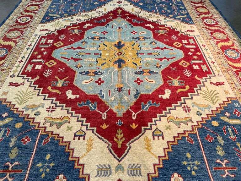 Magnificent Serapi Design Rug 9x11.7