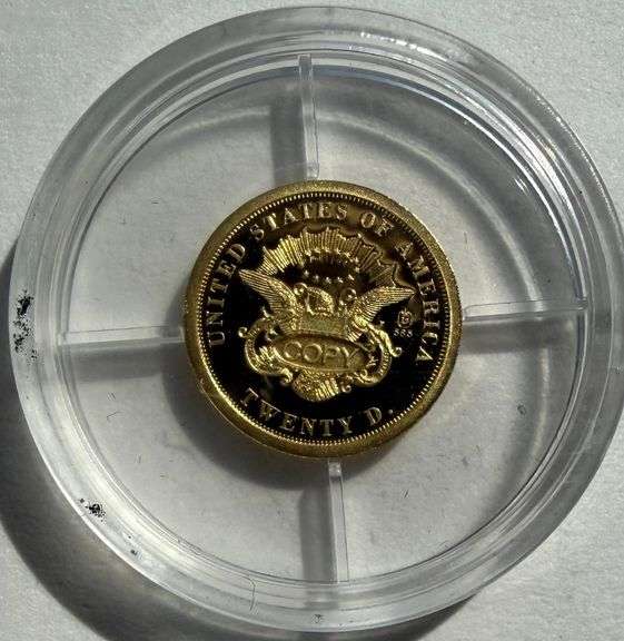 1849 US Gold14 K Tribute Proof Mini Coin
