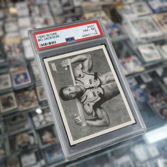 Bo Jackson Baseball Card PSA 8 Graded