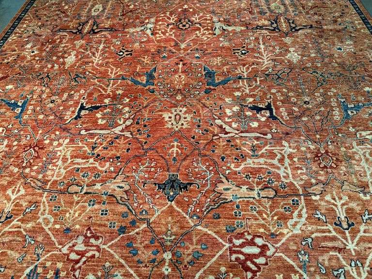 Exquisite  Fine Serapi Design  Rug 9.2x11.9