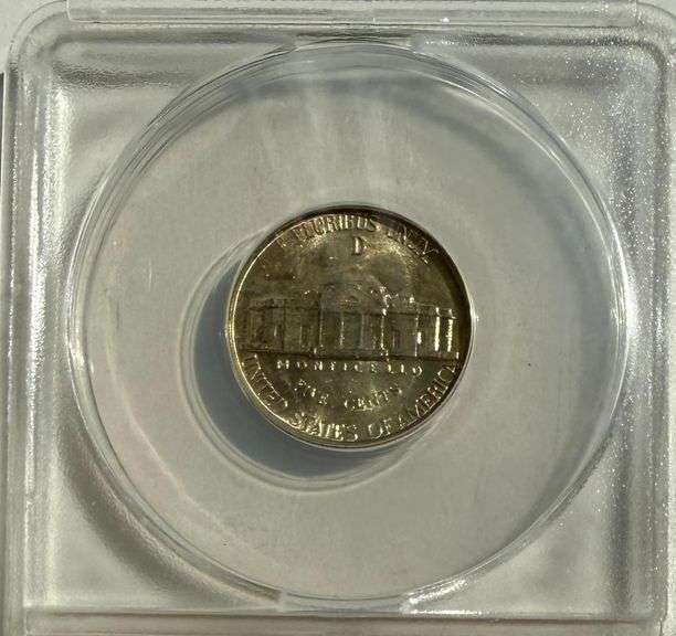 1944 D/D Silver War Nickel MS 64 5 Steps