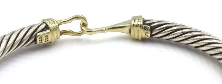 David Yurman Cable classic buckle bracelet