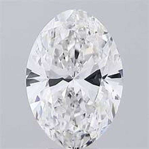 Very High Quality Certified Oval Brilliant Cut Lab Diamond - 4.73 Carats