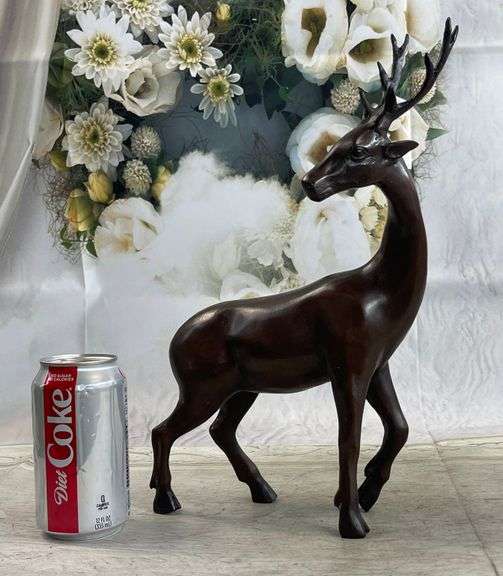 Deer Bronze Sculpture