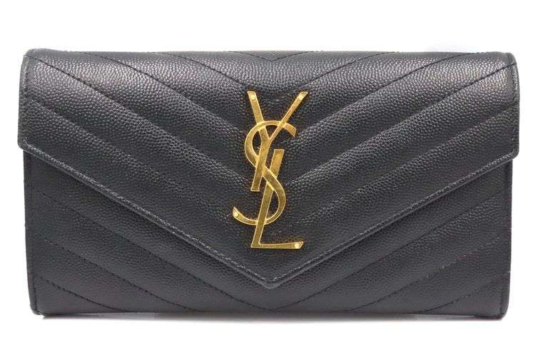 YSL Cassandre Mateiasse flap wallet