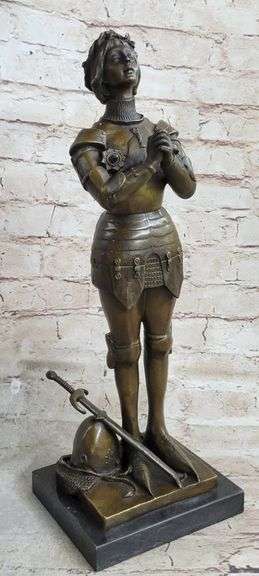 Saint Joan of Arc Bronze Sculpture