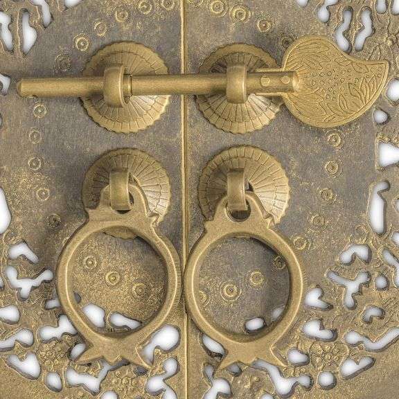 Solid Brass Cabinet Faceplate Set