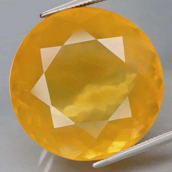 Substantial! 28.32ct untreated golden Fire Opal!