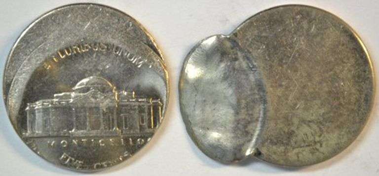 Impressive 1996-P & 2000-D Off-Center Jefferson Nickel Errors