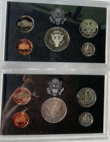 1992 & 1998 Silver US Proof Sets