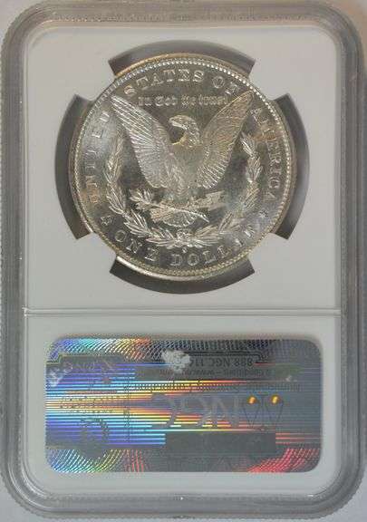 Shimmering Gem BU 1881-S Morgan Silver Dollar. NGC MS65