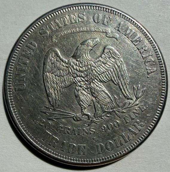 1874 S Trade Dollar