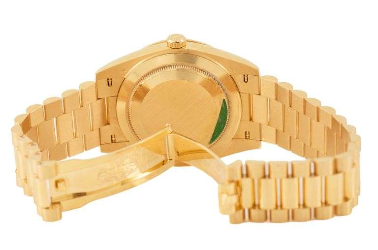 Rolex Day-Date 228348, 40MM, Diamond Dial and Bezel, 18K Men’s Watch