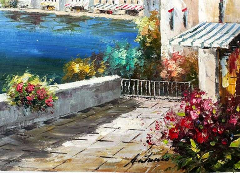 UNIQUE AND BEAUTIFUL PAINTING ON CANVAS