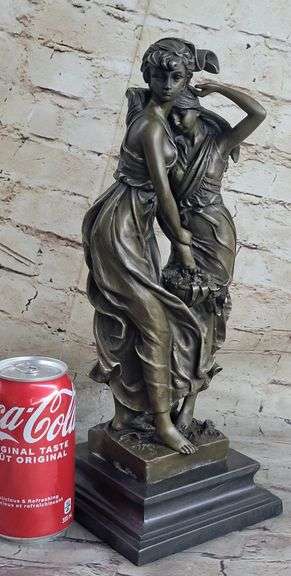 Two Sisters Bronze Sculpture
