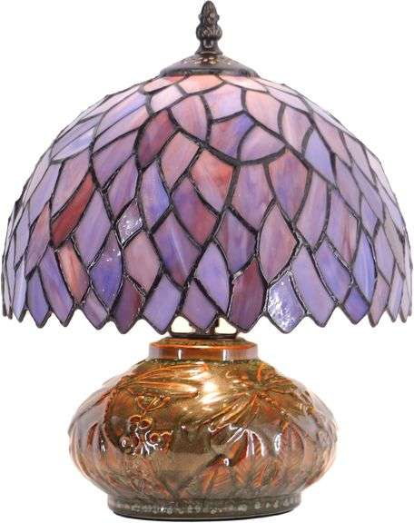 Tiffany Style Stained Glass Lamp