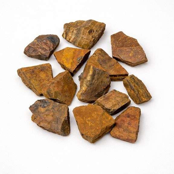 Raw Crystal Tiger Eye Gemstones