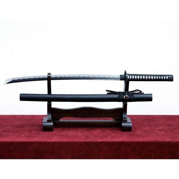 Full Tang Samurai Katana Sword with Hardwood Saya