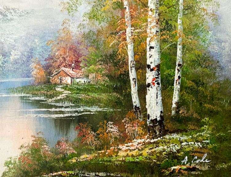 EXCEPTIONALY BEAUTIFUL  PAINTING ON CANVAS