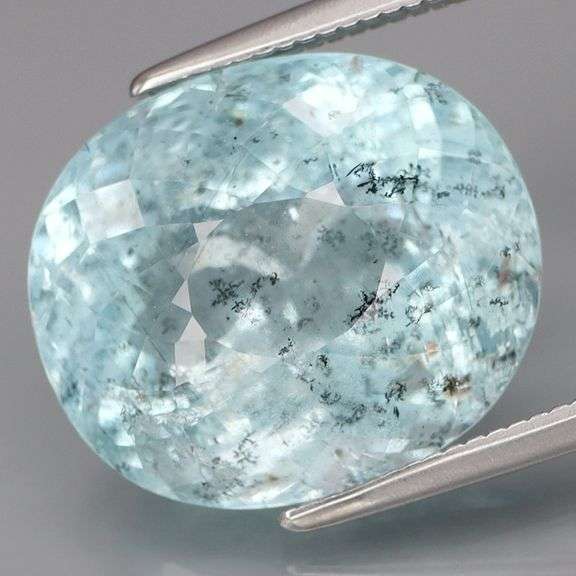 All natural! Baby blue! 9.03ct Brazilian Aquamarine!