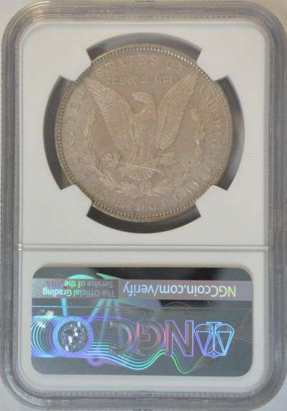 Great original solid Gem BU 1887 Morgan Silver Dollar. NGC MS65