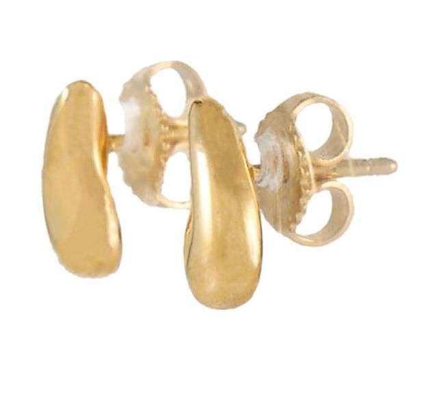 Tiffany & Co. Elsa Peretti Comma Stud Earrings in 18K