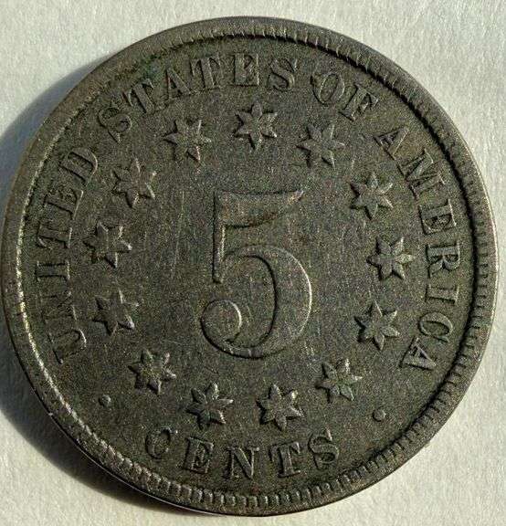 1876 Shield Nickel