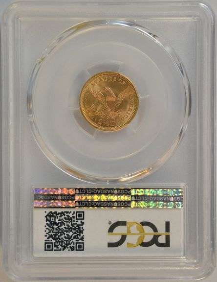 Gorgeous Gem BU 1900 $2.50 Liberty Gold Piece. PCGS MS65
