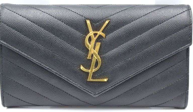 YSL Cassandre Mateiasse flap wallet
