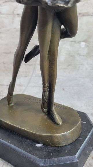 Two Beautiful Ballerina Bronze Sculpture
