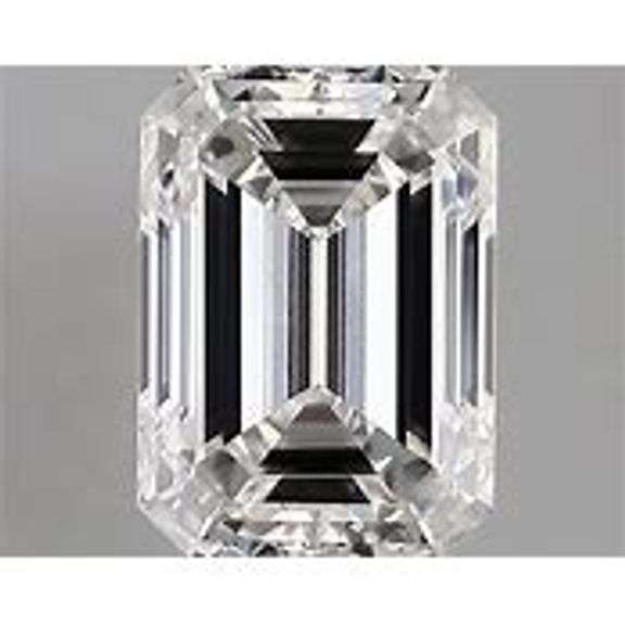 Very High Quality Certified Emerald Cut Lab Diamond - 4.14 Carats