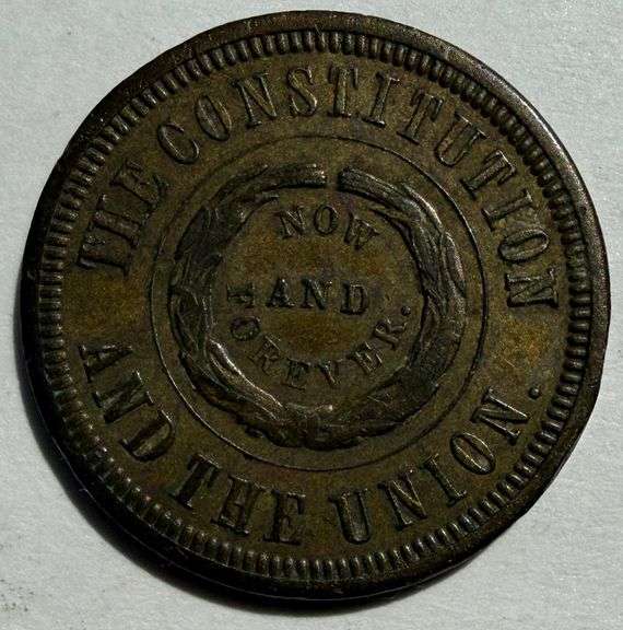 1860 John Bell Candidate For President Token