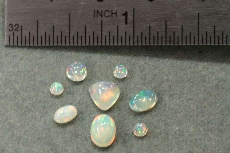 Colorful Natural Opal Cabochons