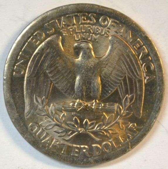 Superb Gem BU 1995-P Large Broadstruck Washington Quarter Error piece