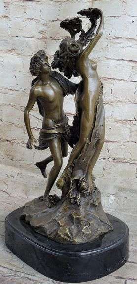 Apollo and Daphne Bronze Sculpture