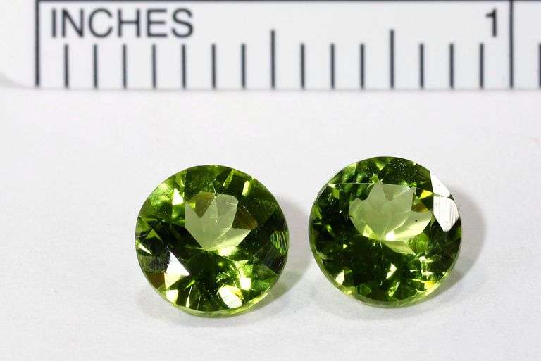 Proud Natural Peridot Pair