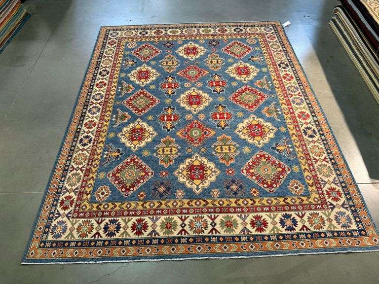 Exquisite Fine Kazak Rug 8.1x10.1