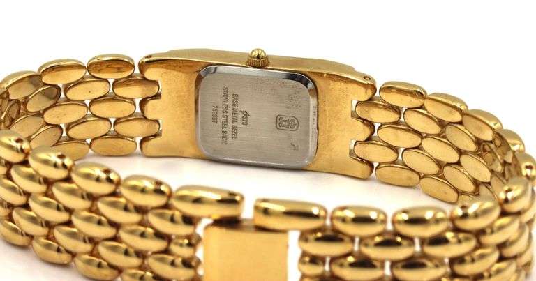 Jules Jurgensen blue topaz quartz watch