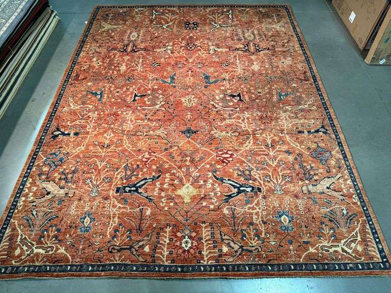 Exquisite  Fine Serapi Design  Rug 9.2x11.9