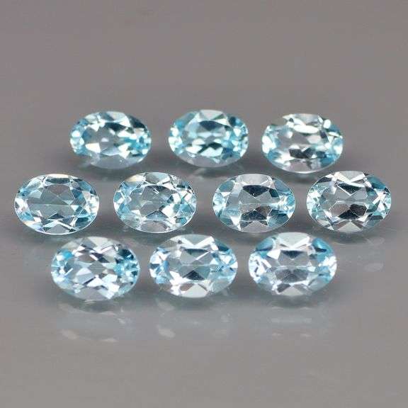 High fire and full of desire! Look at this vibrant 9.57ct Topaz set!