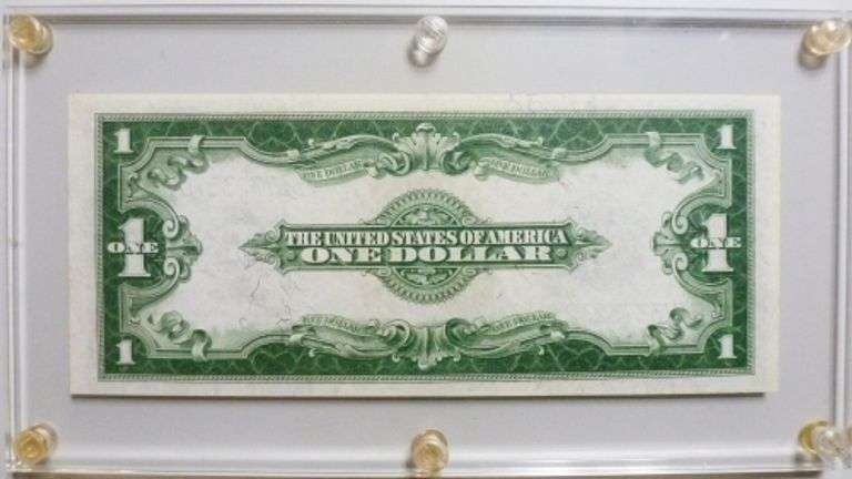 Superb Gem Crisp 1923 $1 Silver Certificate Fr.238-Pristine!