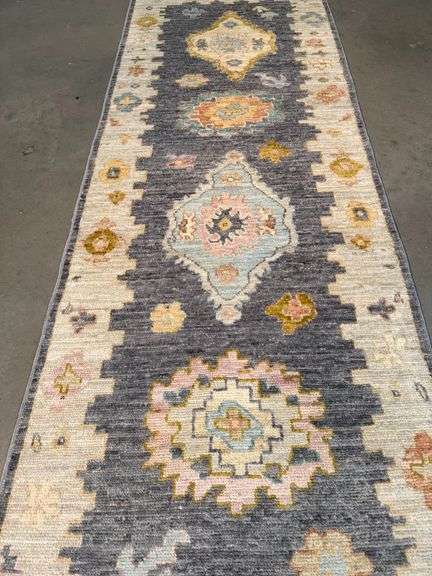 Exquisite Oushak Runner  2'.8"x8'
