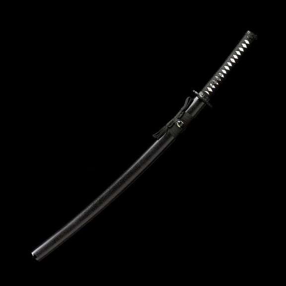 Full Tang Samurai Katana Sword with Hardwood Saya