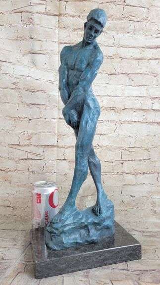 Nude Male Bronze Sculpture