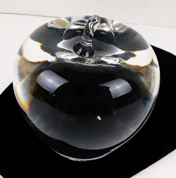 Steuben Crystal Apple