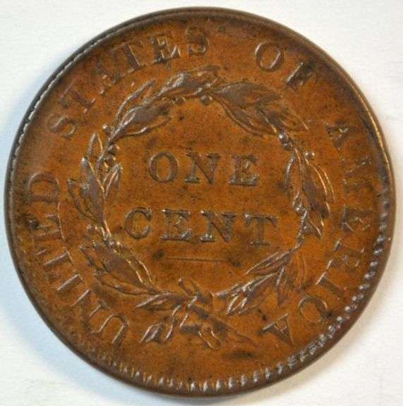 Original Chestnut Brown Uncirculated 1820 Coronet Large Cent
