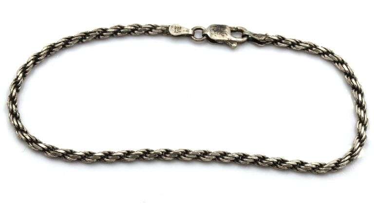 Vintage 925 sterling silver lot of 3 bracelets